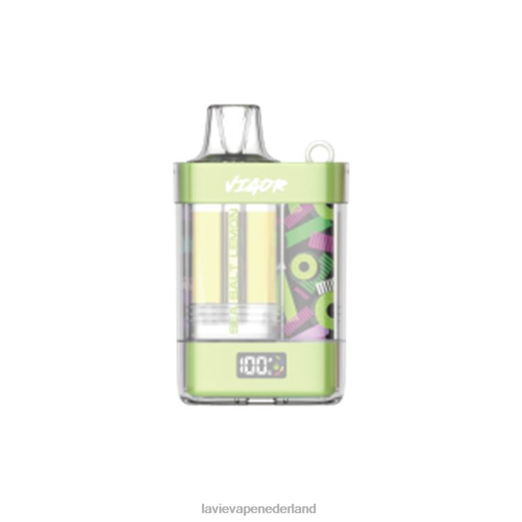zeezout citroen LAVIE VIGOR 15000 trekjes Z8D007 | Lavie Vape Nederland